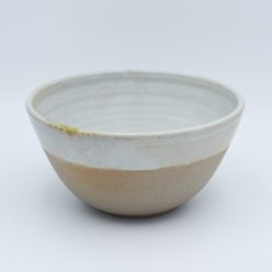 WHITE PASTA BOWL WOOD FIRED