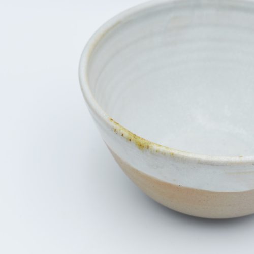 WHITE PASTA BOWL WOOD FIRED