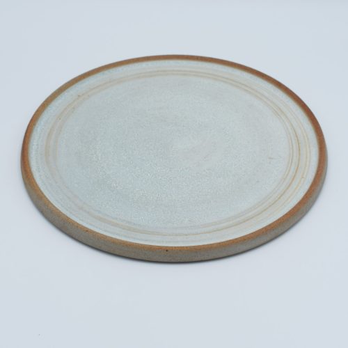 WHITE FLATE PLATE WOOD FIRED